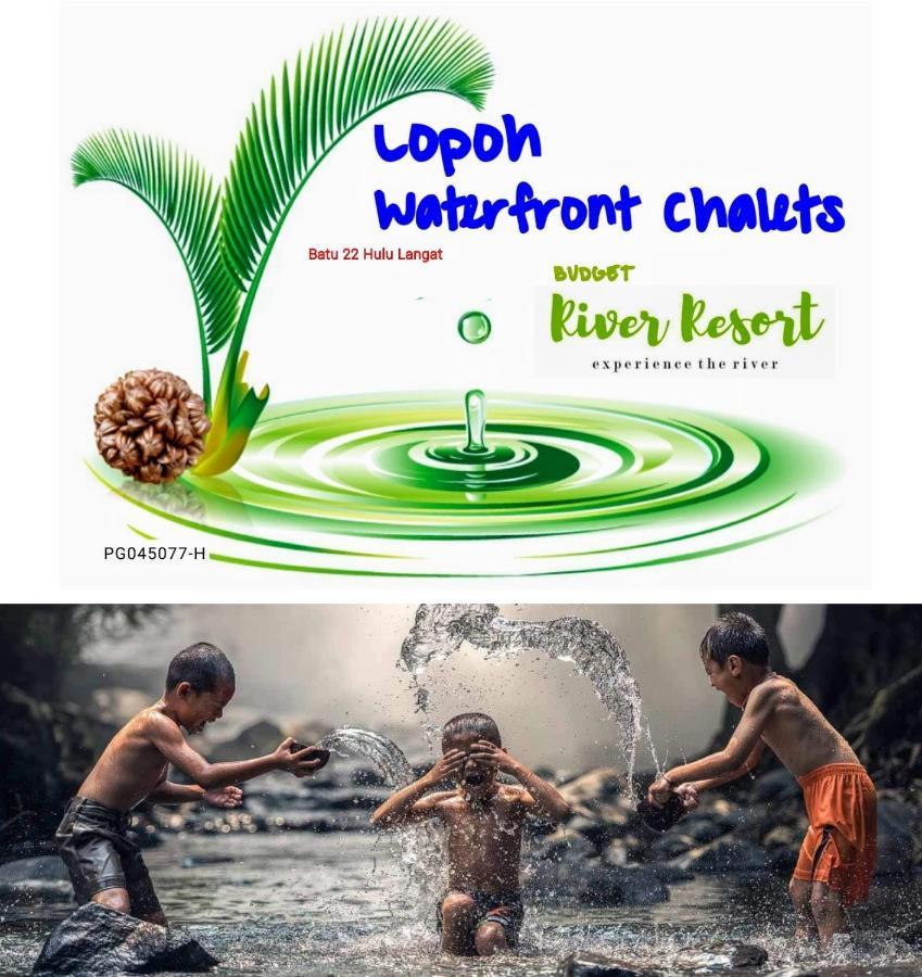 Lopoh Waterfront Budget Chalets Villa Hulu Langat Exterior photo