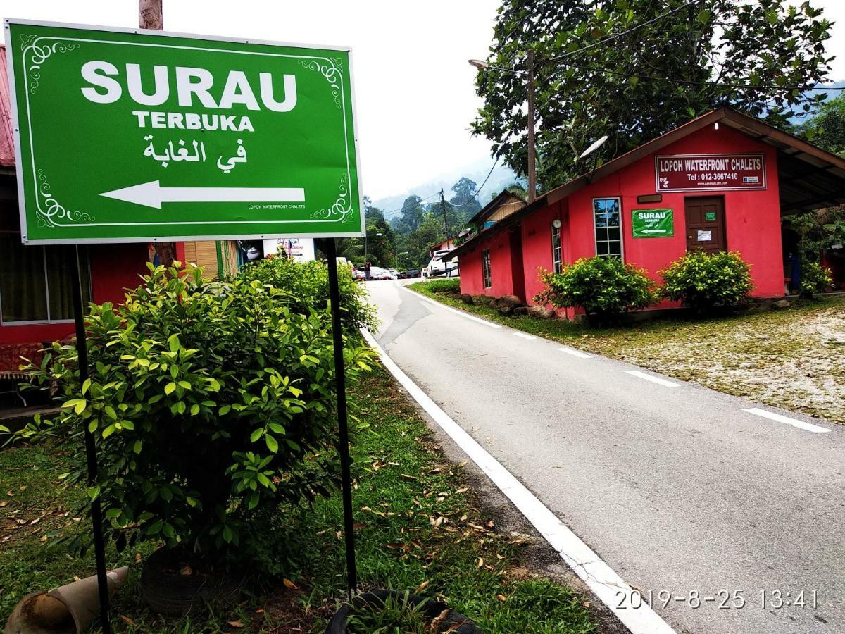 Lopoh Waterfront Budget Chalets Villa Hulu Langat Exterior photo